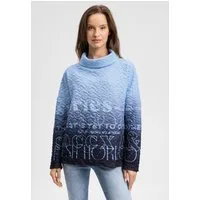 SOCCX Sweater mit Seitenschlitze