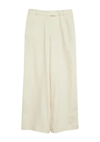 comma - Marlenehose beige - Gr. - 42