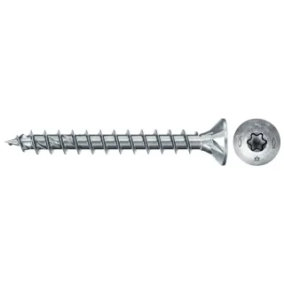 Fischer Spanplattenschraube 4,5x45 PowerFast FPF II CTF BC, Senkkopf, Innenstern TX, Vollgewinde - 670262