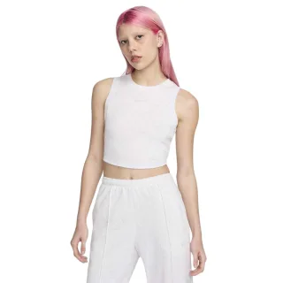 Nike - Ärmelloses Oberteil für Damen, Ärmellos (Grau meliert)