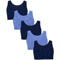 TupTam Bustier TupTam Mädchen Bustier mit breiten Trägern 5er Pack