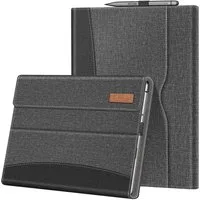Fintie Tablet-Hülle Hülle für Microsoft Surface Pro 8 13 Zoll (2021), Multi-Sichtwinkel Kunstleder Tasche Schutzhülle, Type Cover Kompatibel