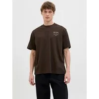 Jack & Jones Rundhalsshirt JJEURBAN EDGE STUDIO TEE SS O-NECK NOOS mit Front und Back Print