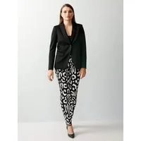 Alba Moda Kurzblazer Klassischer Blazer mit Schalkragen