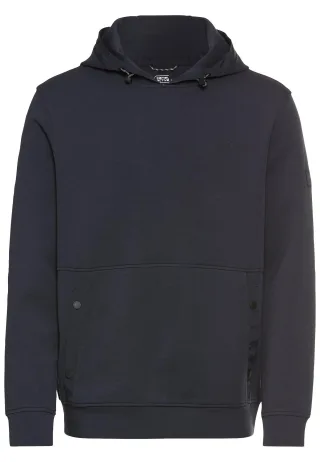 camel active - fleXXXactive® Hoodie mit verstellbarer Kapuze dark navy - Gr. - XXL
