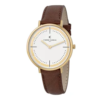 Pierre Cardin Belleville Park Braun Herren Armbanduhr CBV.1031