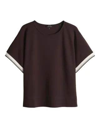 Opus - T-Shirt - Giprep braun - Gr. - 36