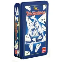 Goliath B.V. Spiel Triominos, Tour Edition in Metallbox (Voyager)