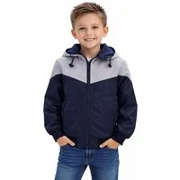 Fashion Boy Allwetterjacke Übergangsjacke mit Kapuze Kinder Jacke JH4037e