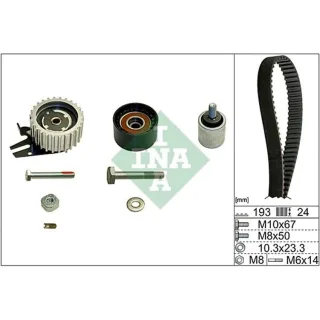 Ina Zahnriemensatz Opel Astra Cascada Insignia Zafira Saab 9-5 2,0
