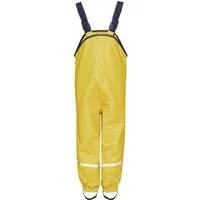 Playshoes Regenhose Fleece-Trägerhose gefüttert