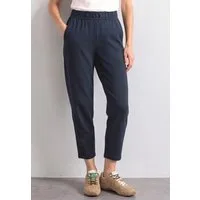 STREET ONE Stoffhose mit Schnallen