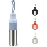 Emsa Isolierflasche beYou Flip, mit Flip-Verschluss und Trageband, 100% dicht, spülmaschinengeeignet