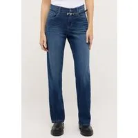 ANGELS 5-Pocket-Jeans Liz City mit Gürtel, Relaxed Fit