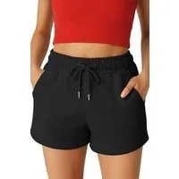 ROSS CAMP Sweatshorts Kurze Hose Damen Shorts Lycra