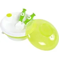 BIECO Kindergeschirr-Set Bieco 3-tlg. Warmhalte-Teller-Set inkl. Besteck (1-tlg)