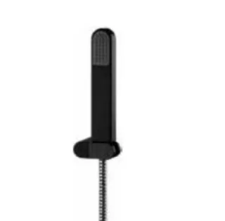Neuesbad Futura black Handbrause SET, Farbe: schwarz matt