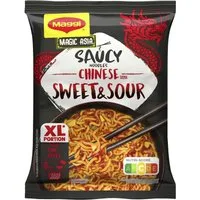 MAGGI Gewürz, Maggi Magic Asia Saucy Noodles Chinese Style Sweet and Sour 128g