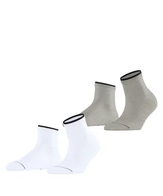 ESPRIT socks & tights - Esprit Double High Cuff 2-Pack Damen sortiment - Gr. - 40.5