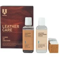 Uniters Himolla Leather Care Lederpflegeset (1 St., 4-tlg, Schutz & Pflege von Ledersofas, Sessel & mehr), für alle Lederarten außer Nubuk & Wildleder
