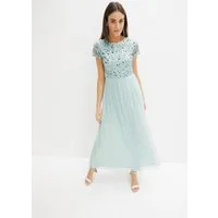 bonprix Maxikleid für festliche Anlässe, aus Polyester, ausgestellte Passform