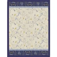 Plaid Plaid OPLONTIS V9 155 x 220 cm - Blau, Bassetti