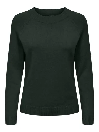 ONLY - ONLRICA L/S PULLOVER KNT NOOS Scarab - Gr. - S