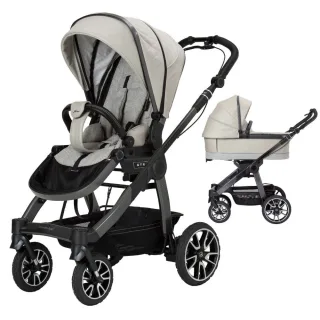 Hartan All-Terrain GTR Mercedes Benz 2025 Dessin 715 Opalith - 2in1 Kinderwagen Set