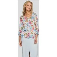 Rabe Druckbluse im Tunika-Stil und mit floralem Muster