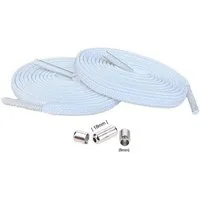 Basicwear Germany Schnürsenkel Elastische flache Schnürsenkel mit Drehverschluss
