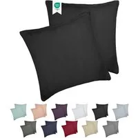 BARBONS Kissenbezug 100% Baumwolle Kissenbezug, weiche Kopfkissenbezug, Kissenhülle, (2 Stück), 165 g/m², Jersey
