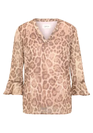CARTOON - Casual-Bluse braun/beige - Gr. - 46