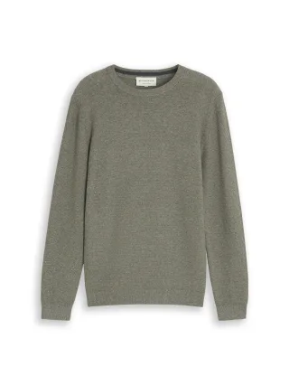 Tom Tailor - Strickpullover aus Baumwolle mouline mint green - Gr. - S