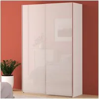 FORTE Schwebetürenschrank Fittio, Made in Europe, 2 Schiebetüren, modernes Design Höhe 2,35 mtr, stehende Montage
