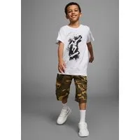 KIDSWORLD T-Shirt Mit coolem SKATER-Print Kurzarm, Basic-Passform, bedruckt, Rundhalsausschnitt