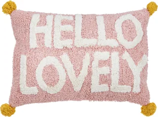 done. Dekokissen "CUSHION HAPPY HELLO LOVELY"