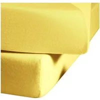 fleuresse Spannbettlaken Comfort Jerseyspannlaken, 96% Baumwolle, 4% Elastan, Gummizug: rundum, für Matratzen bis 26cm Höhe