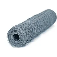 Windhager Voliere für Hasen, Hühner und Vögel, Kleintiergeflecht verzinkt, Sechseck-Geflecht, Gittergröße 1 x 10 m oder 0,5 x 10 m