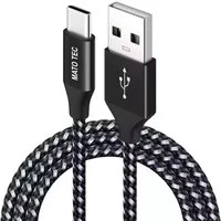 Alpha Electronics USB C Datenkabel SCHNELL Ladekabel für Samsung usw.- mehrere Längen USB-Kabel, USB-C, USB Typ A (300 cm), Schwarz, Rot, Silber, Blau