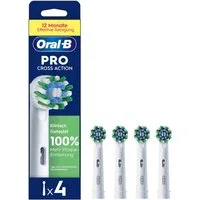 Oral-B Aufsteckbürsten Pro CrossAction, Zahnreinigung mit innovativen X-förmigen Borsten
