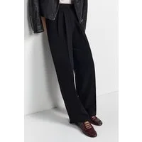 RICHROYAL Bügelfaltenhose Mit Markenlabel über der Tasche