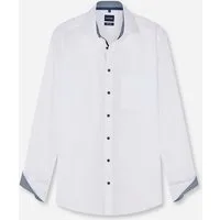 OLYMP Langarmhemd Luxor Businesshemd, New-Kentkragen, Comfort Fit