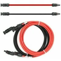 Paket.ag 5 m PV-Verlängerungskabel MC4 – Solar Kabel wetterfest & UV-beständig Solarkabel