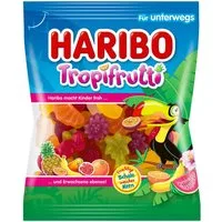 HARIBO Süßigkeit, Haribo Tropi Frutti Fruchtgummi exotische tropischer Mix 100g