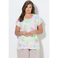 Laurasøn T-Shirt Shirt 1/2 Arm Rundhals Allover-Print OEKO-TEX