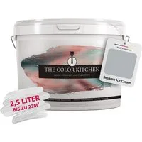 A.S. Création Wand- und Deckenfarbe Seidenmatt Innenfarbe THE COLOR KITCHEN, für Wohnzimmer Schlafzimmer Flur Küche, versch. Grautöne