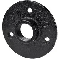 Dolle Wandregalhalter Dolle Plattenscheibe für Pipe-Regalsystem Ø 70 mm