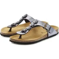 LASCANA Sandale, Pantolette, offener Schuh, Sommerschuh, Zehentrenner mit komfortablem Korkfußbett