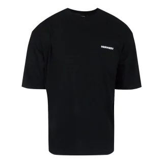 Dsquared2 T-shirt Mit Auffälligem Rückenlogo, Schwarz