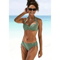 LASCANA Bügel-Bandeau-Bikini-Top Lolo, in getwisteter Optik